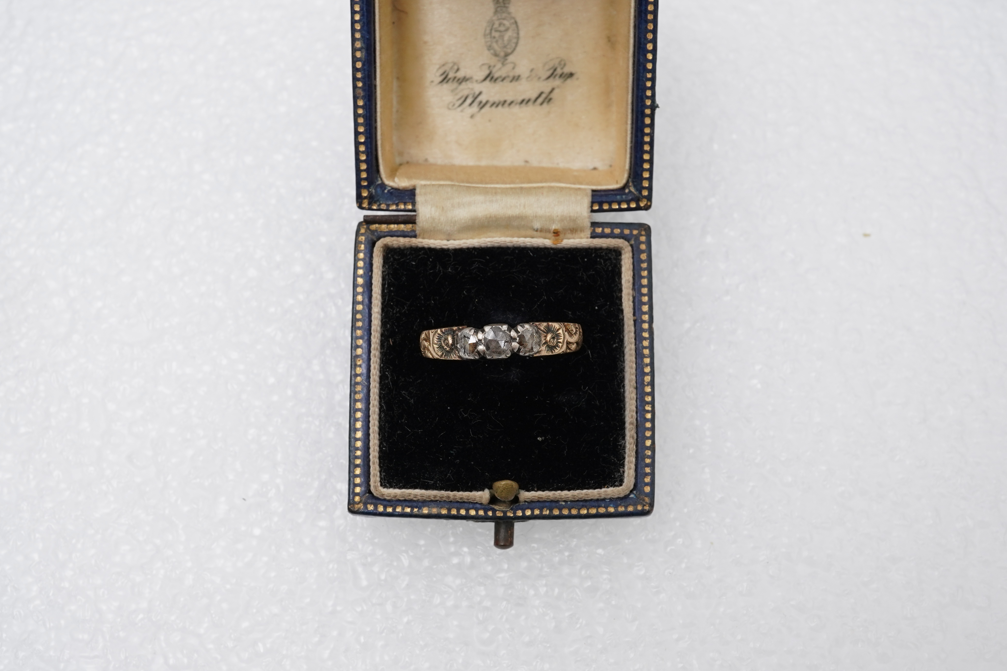 A diamond ring, mid 19th century